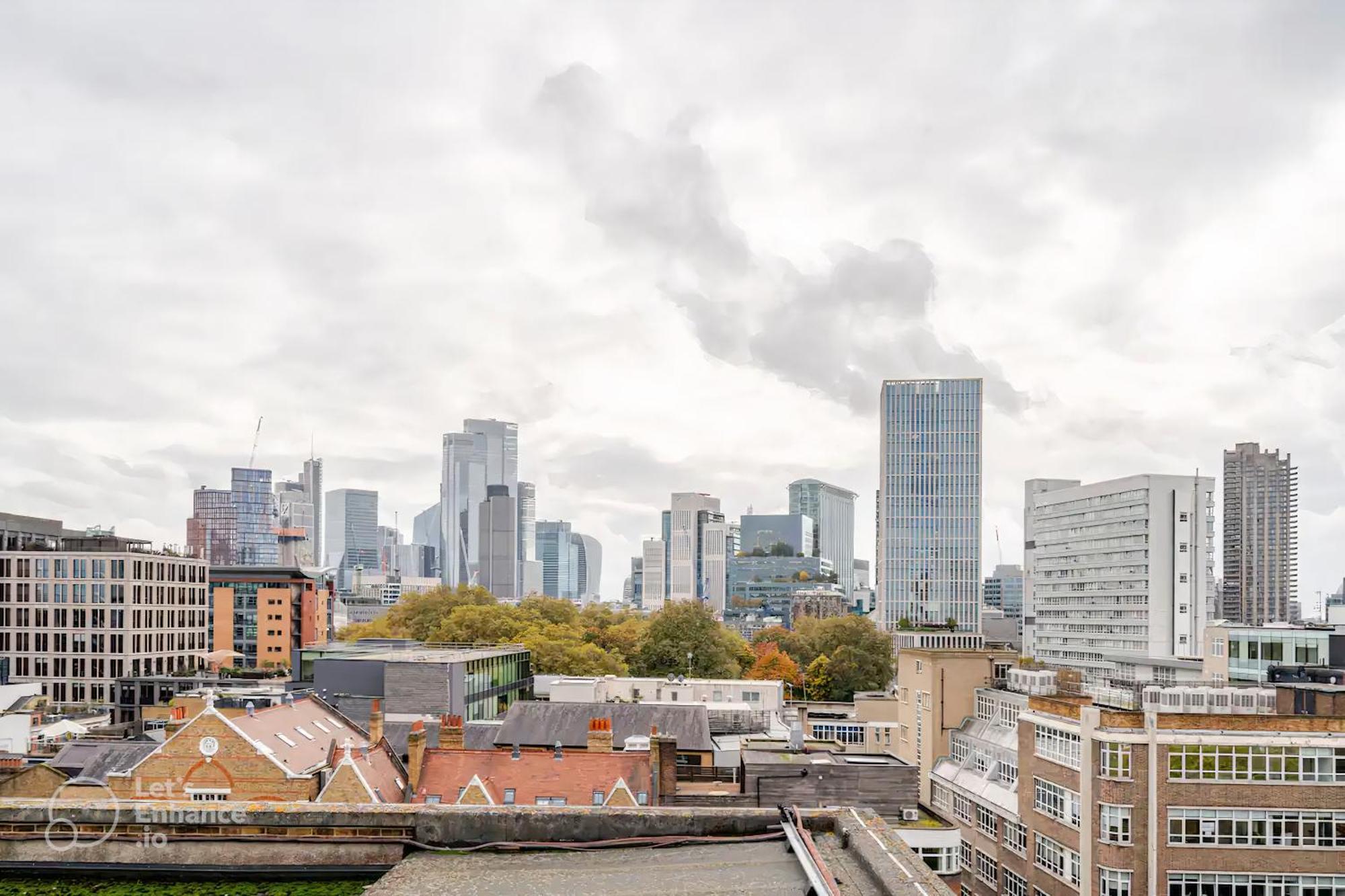 2Bd With View - 5 Sleeps - Old St Apartment London Bagian luar foto